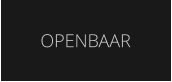 OPENBAAR